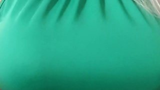 Amateur blonde babe masturbates on cam