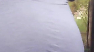 Teasing in Sexy Short Dress Rubbing Fingering My Wet Pussy