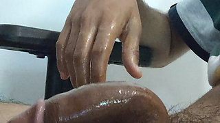 ruined orgasm with mess loosing cock hero