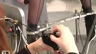 Kendra James fucking machine and vibed