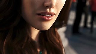 Cybernetic Seduction by 1thousand - Hot Brunette Pleasing Herself (4)