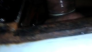 Glory hole blowjob busty amateur blonde fucking