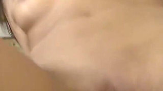 Gorgeous brunette teen gets big cock