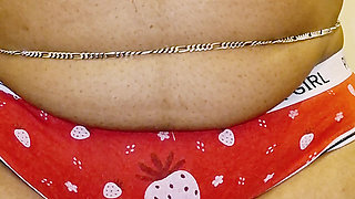 Stepmom dress changing in front of her stepson
