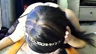 Hot Emo Chick masturbating and squirting