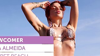 Sexy Latina MILF posing in hot bikini