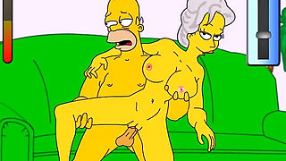 Homer's Happy Chance - Sex POV Cartoon P70 by Misskitty2k