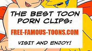 Famous toons dildo and lesbian strapon