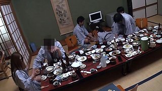 Asian schoolgirl enjoy group sex