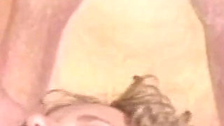 Real Vintage MILF with Nice Tits Ass Fucked and Cummed in Mouth by Two Big Cocks