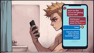 My New Girlfriend Ep.21 Step Sisters Bikini Competition!