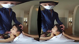 Gorgeous Japanese seductress incredible VR video