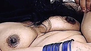 Hot Muslim Wife Boobs Playing and Fingering