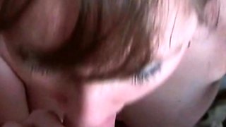 Mature Cocksucker Licking His Dickie