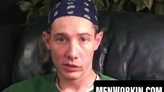 Bumder wolf flaunts figure and XXL pink cigar while fapping