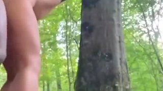 Outdoor Whore's Interracial Passion Ignites with Sultry Heat