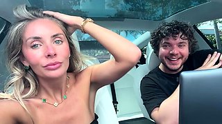 OnlyFans - Bonnie Blue - Gets Caught Cumming In Public Car