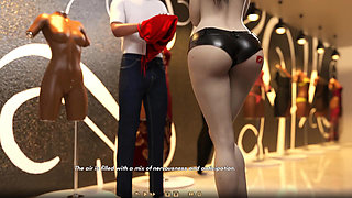 Darker.the Lesbian Lewdness of the Married Woman in the Clothing Store - Episode 12,13