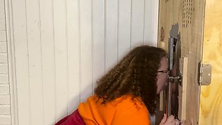 Glory Hole Blowjobs and Brunettes