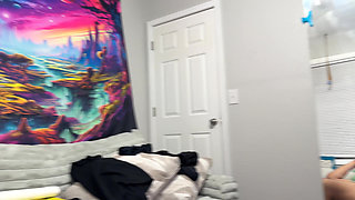 Beautiful Teen Gets Pounded After Sucking off Monster Cock