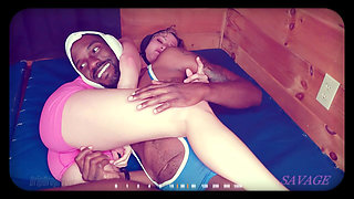 Wrestling with Passion - Ahanu Reed Loves Getting Creampied by Her BBC Coach!!