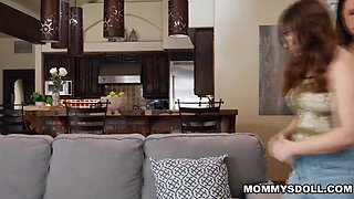 Stepdaughter getting turned on by her stepmoms spanking