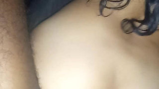 Cuckold husband leaves his wife alone with bbc fucking in the car and the outside waiting