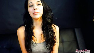 Deep throat smut with insatiable chickfriend from Brand New Amateurs