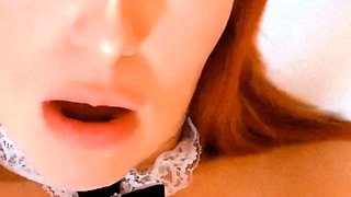 Blonde emo amateur solo masturbation