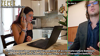 Stepbrother and Stepsister Italian Dialogues - Elisa Talks to the Psychologist