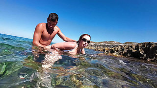 Underwater Anal Sex Cum Eat Mouth Piss