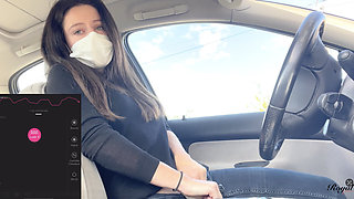 A subscriber checks my lush while I drive. I have to stop to!