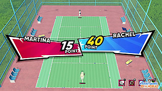 Ep12: Hentai Scenes with Martina, Venus and Monica - Academy Love Saga: Tennis Angels Ex