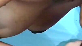 Giving Milk in the Mouth of the Hot Pregnant Woman