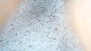 Mature wife bath time, orgasm, fingering