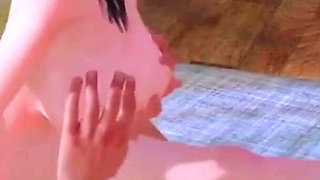 Customer in a Maid Cafe : 3D Porn
