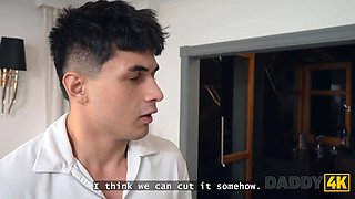 Daddy4k. naughty caroline marian is making that penis jizz to get the ring out of it