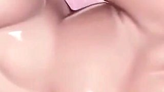 3D comic - Some sexy juicy girl with comic animation