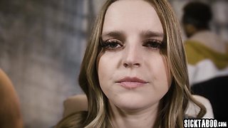 Arousing FATTY Codi Vore riding big hard penis