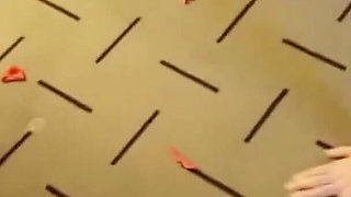 Balloon punishment - BDSM slave