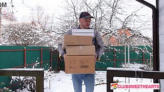 Special Delivery on Cyber Monday with Sumiko Smile & Aleks Sam at ClubSweethearts