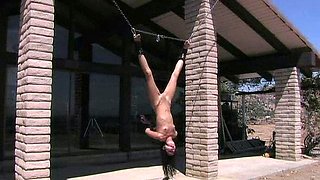 Small tit brunette gives a nice hard blowjob and fuck