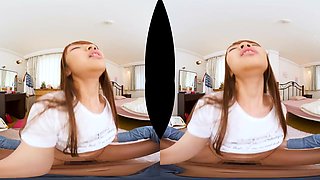 Lustful asian stunner POV mind-blowing adult clip