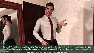 Hot Wife & Stepmom Roleplay - Big Tits MILF Cheats in 3D Sex Game