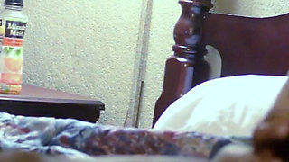Big ass brunette rides her lover's big black dick