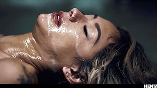 May Thai and Veronica Leal's hentaied action by Hentaied