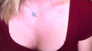 Big boobs milf masturbates with her dildo