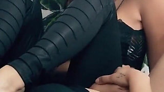 Akemi and Anny in Lesbian Foot Domination