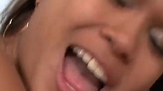 Asian teen nipsy doll jerks and sucks big cock