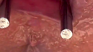 Pee Inside My Pussy with Speculum Outsid